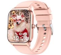 Montre Connectée Enfant Femme Homme, 100+ Sports & 24/7 Santé Smartwatch, Appeal Bluetooth, Pression Artérielle, Fréquence Cardiaque, Stress, avec/sans application, Réveil, Calculatrice Android iOS