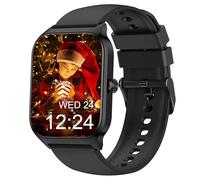 Montre Connectée Enfant Femme Homme, 100+ Sports & 24/7 Santé Smartwatch, Appeal Bluetooth, Pression Artérielle, Fréquence Cardiaque, Stress, avec/sans application, Réveil, Calculatrice Android iOS