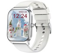 Montre Connectée Enfant Femme Homme, 100+ Sports & 24/7 Santé Smartwatch, Appeal Bluetooth, Pression Artérielle, Fréquence Cardiaque, Stress, avec/sans application, Réveil, Calculatrice Android iOS