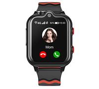 Montre Connectée Enfant Garçon Fille GPS 4G avec WiFi Appel Vidéo SOS 2 Caméras Etanche SMS Réveil Chronomètre Mode Classe Rejeter Appel Inconnu Musique Lecteur Vidéo Longue Durée de Veille