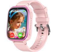 Montre Connectée Enfant Gps/4g, Montre Gps Enfant Avec Chat Familial,Sos,Téléphone,Appels Vidéo Hd,Étanche Ip67, Montre Intelligente Enfants Cadeau Pour 5-12 Ans[Z1033]