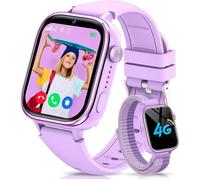 Montre Connectée Enfant Gps, 4G Montre Intelligente Avec Carte Sim/Sos/Mode Classe/Appels Vidéo/Chat Vocal/Téléphone/Podomèt[YS299]