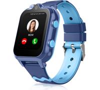 Montre Connectée Enfant Gps 4g Montre Intelligenteavec Appel Enfant Wlan Appel Vidéo Sos Mode Classe Notification De Vibration Preuve De L'eau (Bleu)[Con671266]