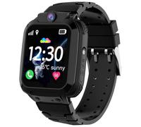 Montre Connectée Enfant GPS, IP68 Montre Connectée Enfant Téléphone Appel, SOS, Mode Classe, Voix Chat, Jeux, Réveil, Clôture GEO, Calculatrice, Caméra, Smartwatch Enfants Cadeau pour Garçon Fille