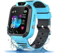 Montre Connectée Enfant Gps, Ip68 Montre Intelligente Enfant Avec Sos Téléphone Appel, Mode Classe, Voix Chat, Jeux, Caméra, Réveil, Gps Clôture Geo,Cadeau Pour Smartwatch Garçons Et Filles 4-15 Ans