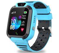 Montre Connectée Enfant GPS, IP68 Montre Intelligente Enfant avec SOS Téléphone Appel, Mode Classe, Voix Chat, Jeux, Caméra, Réveil, GPS Clôture GEO, Cadeau pour Smartwatch Garçons et Filles 4-15 Ans