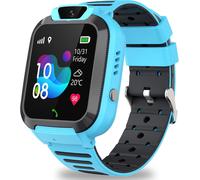 Montre Connectée Enfant Gps, Ip68 Montre Intelligente Enfant Avec Sos Téléphone Appel, Mode Classe,Voix Chat, Jeux, Réveil, Gps Clôture Geo, Caméra, Cadeau Pour Smartwatch Garçons Et Filles 4-15 Ans