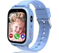 Montre Connectée Enfant GPS, Montre Intelligente Enfant 4G, Appel, SOS, Chat Vidéo, Réveil, Calendrier, Mode Classe, Calculatrice, IP68 Montre GPS Enfants Cadeau d'anniversaire de Noël de 4 à 15 ans