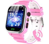 Montre Connectée Enfant, Montre Enfant Fille Garçon Avec Téléphone Sos Pedometer Jeux Réveil Musique Caméra Calendrier Calculatrice, Montre Enfant Smartwatch Cadeaux Garçons Et Fil[MON8300914]