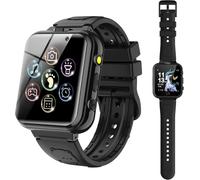 Montre Connectée Enfant, Montre Intelligente Enfant 26 Jeux, Réveil, Dual Camera, Podomètre, Musique, Enregistreur, Réveil, 4 À 12 Ans Noël Cadeaux D'Anniversaire, Jeux Cadeaux