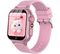 Montre Connectée Enfant Montre Intelligente Pour Garçons Et Filles, Montre Podomètre Pour Enfants Avec Appareil Photo, Jeux Et Musique, Cadeau-Jouet (Rose)[H60]