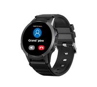 GPS SaveFamily – Montre connectée Slim SLN4G – GPS, Appels 4G, Vidéo & Bouton SOS – Noir