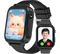 Montre Connectée Enfant T27 Avec Sim 4g - Smartwatch Gps Pour Garçons/Filles Avec Appels Vidéo, 7 Jeux Éducatifs, Mode École Et Localisation Lbs