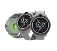 Montre connectée enfants Bemi Linko 4G/LTE, écran rond, thermomètre, GPS, appels vidéo - Gris