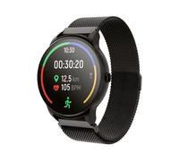 Montre Connectée et Intelligente 5.0 IP68 avec 2 Bracelets Inclus ForeviveNoir