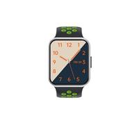 Montre Connectée Etanche 1.72' Suivi Santé Multisports Mode Femme Silver Green