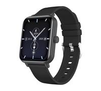 Montre connectée étanche IP65 avec longue autonomie, noire