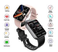 Montre connectée F57l, étanche, avec moniteur de glycémie, de température corporelle, d'ECG et de HRV