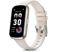 Montre Connectée Femme, 1,47`` Bracelet Connecté Avec 24 Modes Sportifs/3Atm Étanche/Fréquence Cardiaque/Spo2/Sommeil/Podometre, Smartwatch Petit Poignet Pour Android Ios, Stellaire