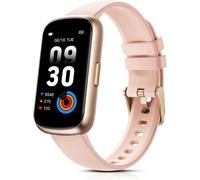 Montre Connectée Femme, 1,47`` Bracelet Connecté Avec 24 Modes Sportifs/3Atm Étanche/Fréquence Cardiaque/Spo2/Sommeil/Podometre, Smartwatch Petit Poignet Pour Android Ios, Rose/Or [MON9260756]
