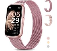 Montre Connectée Femme, 1.47"" Tracker D'Activité, 24 Modes Sportifs, Suivi Sommeil, Fréquence Cardiaque, Spo2, Podometre Fonction Féminine Etanche Ip68 Longue Durée Smartwatch Andr[MON9260136]