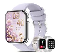Montre Connectée Femme, 1.85'' Montre Intelligente avec Appels Bluetooth Notification de Message, Fréquence Cardiaque SpO2 Sommeil, Multi Modes Sportifs, Smartwatch Compatible avec Android et iOS