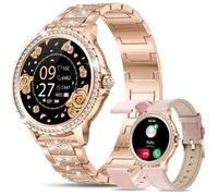 Montre Connectée Femme Avec Appel Bluetooth 1,32"" Amoled Smartwatch Femme, Suivi De Santé Feminine, Tracker D'Activité, Somm[F768]