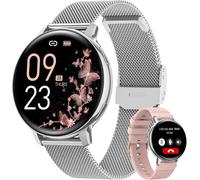 Montre Connectée Femme Avec Appel Bluetooth, 1.39"" Hd Smartwatch Santé Au Féminin, 120+ Modes Sportifs, Sommeil, Fréquence Cardiaque, Spo2, Calories Ip68 Podometre Android Ios Arge[Mon8300327]