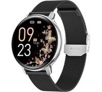 Montre Connectée Femme Avec Appel Bluetooth, 1.39"" Smartwatch Santé Au Féminin, 120+ Modes Sportifs, Sommeil, Fréquence Cardiaque, Spo2, Calories Ip68 Podometre Android Ios Noir Ar[Mon8300324]