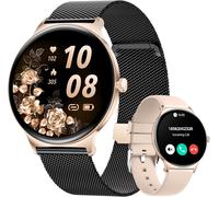 Montre Connectée Femme Avec Appel Bluetooth, 1,43"" Amoled Écran/120+ Modes Sportifs, Spo2/Fréquence Cardiaque/Sommeil Ip68 Étanche Pour Android Ios[MON9262270]