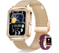 Montre Connectée Femme Avec Appel Bluetooth 1,59"" Smartwatch Pour Android Iphone Montre Femme Podometre Ies Moniteur De Fréquence Cardiaque Spo2 Sommeil Cadeau[H563]