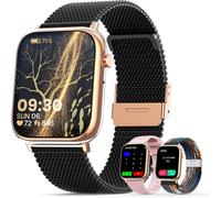 Montre Connectée Femme Avec Appel Bluetooth¿Écran Tactile Hd 1,83"", Ip67 Étanche /Spo2 Fitness Tracker/Cycle Menstruel Fréquence Cardiaque Moniteur De Sommeil Pour Ios Android (Noi[MON9262269]