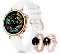 Montre Connectée Femme Avec Appel Bluetooth, Smartwatch Ronde 1,27"" 41Mm Pour Petit Poignet, 3 Bracelet, 100 Modes Sport Suivi Sommeil Fréquence Cardiaque Podomètre, Compatible And[MON9260470]