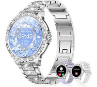 Montre Connectée Femme Avec Appel Diamond, 1.32"" Hd Montre Conecter Android Femme, Fonction Féminine, Fréquence Cardiaque [MON276]