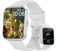 Montre Connectée Femme avec Appels Bluetooth, 1,8" Montre Connectée Moniteur de Fréquence Cardiaque/SpO2/Sommeil/Alexa Intégré, Montre Intelligente 110 Modes Sportifs Notifications pour Android iOS