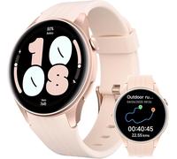 Montre Connectée Femme avec GPS Intégré, Smartwatch avec Appels Bluetooth, 100+ Sportifs, Fréquence Cardiaque, Sommeil, IP68 Étanche, Montre Connectee pour Android & iPhone (Or Rose, 43 mm)