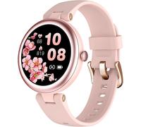 Montre Connectée Femme Avec Podometre Cardiofrequencemetre Spo2 Bracelet Connecté Suivi De Cycle Suivi Sommeil Fond D Écran Personnalisé 24 Modes Sportifs Notification Waterproof Rose[Z1809]