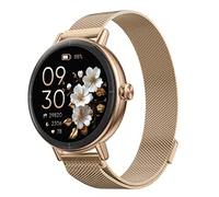 Montre Connectée Femme avec Réponse/Appel, 1.27" Cadran Dynamique - Fréquence Cardiaque/Sommeil/SpO2,Montre Connectée Femme pour Samsung/iPhone/Android, Étanche IP68, 110+ Modes Sport- Rose Gold