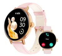 Montre Connectée Femme avec Réponse/Appel, 1.27" Cadran Dynamique - Fréquence Cardiaque/Sommeil/SpO2,Montre Connectée Femme pour Samsung/iPhone/Android, Étanche IP68, 110+ Modes Sport- Rose