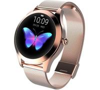 Montre Connectée Femme Bracelet Intelligent avec Moniteur de Fréquence Cardiaque Sommeil IP68 Étanche