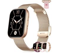 Montre connectée femme - Écran 1,75"" HD - Appels Bluetooth - Notifications SMS et applications