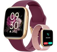 Montre Connectée Femme, Écran Amoled 1,85"" Smartwatch For Women Pour Samsung Iphone Android, Women'S Watch 5 Atm 120+ Modes Sporti