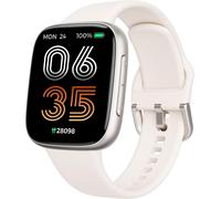 Montre Connectée Femme, Écran Amoled Ultra-Clair, Étanche 3Atm Natation, Appels Bluetooth, Suivi Cardio/Sommeil/100 Sports, Compatible Téléphones Android Et Ios, Starlight
