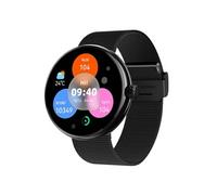 Montre Connectée Femme Élégante Suivi Santé Appel Bluetooth Forever Noir
