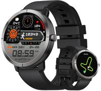 Montre Connectée Femme,GPS Intégré,10 Jours Batterie/1,35'' Amoled Écran/Appel,170+ Modes Sportifs,5ATM Fitness Tracker avec Fréquence Cardiaque,Suivi du Sommeil,pour iOS Android, Or Rose