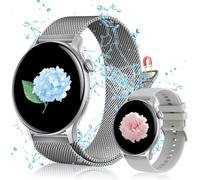 Montre Connectée Femme Homme(1,43"" Amoled-Display, 2 Bracelets De Montre, Étanche Ip68) Numérotation Fonction D'appel Montre Sport, App Notification, Spo2, Heart Rate For Ios Andro[Mon8301077]