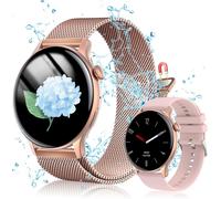 Montre Connectée Femme Homme(1,43"" Amoled-Display, 2 Bracelets De Montre, Étanche Ip68) Numérotation Fonction D'appel Montre Sport, App Notification, Spo2, Heart Rate For Ios Andro[Bra574587]