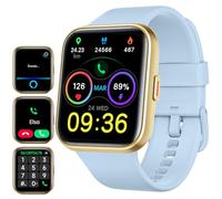 Montre Connectée Femme Homme, 1.8" AMOLED Smartwatch avec Appel, Alexa Intégrée, Smartwatch pour 100 Modes Sport, Fréquence Cardiaque, Sommeil, SpO2, IP68 Etanche Podometre pour Samsung, iOS, Android