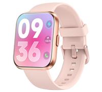 Montre Connectée Femme Homme, 1.8" AMOLED Smartwatch avec Appel, Alexa Intégrée, Smartwatch pour 100 Modes Sport, Fréquence Cardiaque, Sommeil, SpO2, IP68 Etanche Podometre pour Samsung, iOS, Android