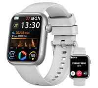 Montre Connectée Femme Homme, 1.83" Smartwatch avec Appel Bluetooth, Tensiomètre/Fréquence Cardiaque/SpO₂/Sommeil, Podometre, 123+ Mode Sport, Etanche IP68 Sport Bracelet Connecté pour Android iPhone